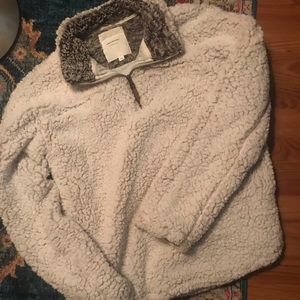 Cozy fleece pullover